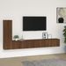 Ensemble de meubles TV 3 pcs Chêne marron Bois d'ingénierie - Photo n°2