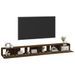 Ensemble de meubles TV 3 pcs Chêne marron Bois d'ingénierie - Photo n°3