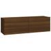 Ensemble de meubles TV 3 pcs Chêne marron Bois d'ingénierie - Photo n°5