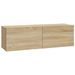 Ensemble de meubles TV 3 pcs Chêne sonoma Bois d'ingénierie - Photo n°5