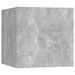 Ensemble de meubles TV 3 pcs Gris béton 4 - Photo n°6