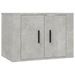 Ensemble de meubles TV 3 pcs Gris béton Bois d'ingénierie - Photo n°4