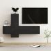 Ensemble de meubles TV 3 pcs Noir brillant 6 - Photo n°1