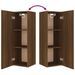 Ensemble de meubles TV 4 pcs Chêne marron Bois d'ingénierie - Photo n°11