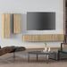 Ensemble de meubles TV 4 pcs Chêne sonoma Bois d'ingénierie - Photo n°1
