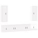 Ensemble de meubles TV 6 pcs Blanc brillant Bois d'ingénierie - Photo n°1