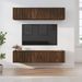 Ensemble de meubles TV 6 pcs Chêne marron Bois d'ingénierie - Photo n°1