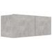 Ensemble de meubles TV 6 pcs Gris béton - Photo n°5