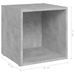 Ensemble de meubles TV 6 pcs Gris béton 3 - Photo n°9