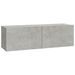 Ensemble de meubles TV 6 pcs Gris béton Bois d'ingénierie - Photo n°6