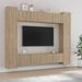 Ensemble de meubles TV 8 pcs Chêne sonoma Bois d'ingénierie - Photo n°1