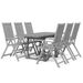 Ensemble de salle à manger de jardin 7 pcs Bois d'acacia solide - Photo n°1