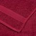 Ensemble de serviettes 12 pcs bordeaux 360 g/m² 100% coton - Photo n°6