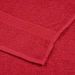 Ensemble de serviettes 12 pcs rouge 360 g/m² 100% coton - Photo n°6