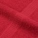 Ensemble de serviettes 12 pcs rouge 360 g/m² 100% coton - Photo n°7