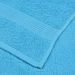 Ensemble de serviettes 6 pcs turquoise 360 g/m² 100% coton - Photo n°5