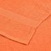 Ensemble de serviettes 8 pcs orange 360 g/m² 100% coton - Photo n°6