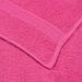 Ensemble de serviettes 8 pcs rose 360 g/m² 100% coton - Photo n°6