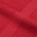 Ensemble de serviettes 8 pcs rouge 360 g/m² 100% coton - Photo n°7