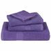 Ensemble de serviettes 8 pcs violet 360 g/m² 100% coton - Photo n°4