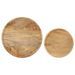 Ensemble de table basse 2 pcs Bois de manguier massif et acier - Photo n°6