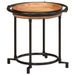 Ensemble de table d'appoint 2 pcs bois massif d'acacia - Photo n°4