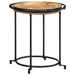Ensemble de table d'appoint 2 pcs bois massif de manguier - Photo n°3