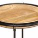Ensemble de table d'appoint 2 pcs bois massif de manguier - Photo n°7