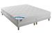 Ensemble matelas équilibré 24 cm ressorts ensachés sommier tapissier 27 cm Bazika – Sommeil apaisant - Photo n°1