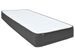 Ensemble matelas équilibré à ressorts 20 cm et sommier tapissier 35.5 cm tissu gris foncé Sloka - Élégance et confort - Photo n°7