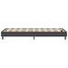 Ensemble matelas équilibré à ressorts 20 cm et sommier tapissier tissu 24.5 cm gris foncé Sloka - Élégance et confort - Photo n°4