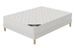 Ensemble matelas ferme mousse 20 cm et sommier tapissier 27 cm Atilas - Soutien et durabilité - Photo n°1