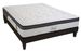 Ensemble matelas moelleux 25 cm à mémoire de forme et sommier 30 cm en bois Tivoli - Photo n°1