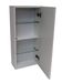 Ensemble meuble de salle de bain 1 étagère 1 armoire bois foncé et miroir lumineux Teph L 70 cm - Photo n°4