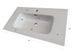 Ensemble meuble de salle de bain 3 tiroirs bois gris oxyde et miroir lumineux Malo L 60 cm - Photo n°5