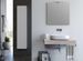 Ensemble meuble de salle de bain bois clair et miroir lumineux Kyo L 90 cm - Photo n°1