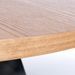 Ensemble table et 4 chaises industriel bois de frêne et acier noir Kiten - Photo n°8