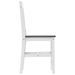 Ensemble table et 8 chaises pin massif blanc et gris Kampia - Photo n°7