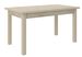Ensemble table extensible 140/180 cm et 6 chaises en bois clair sonoma et tissu gris foncé Komba - Photo n°5