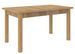 Ensemble table extensible 140/180 cm et 6 chaises en bois clair de hêtre et tissu noir Louiza - Photo n°4