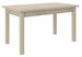 Ensemble table extensible 140/180 cm et 6 chaises en bois clair sonoma et tissu gris foncé Zakria - Photo n°3