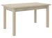 Ensemble table extensible 140/180 cm et 6 chaises en bois clair sonoma et tissu gris foncé Mouka - Photo n°4