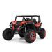 EROAD - Buggy STORM 2 places 4X4 Carbone Rouge 2 places - 12V - Roues gomme - MP3 - Photo n°1