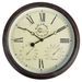 Esschert Design Horloge de station avec thermo-hygromètre 30,5 cm TF009 - Photo n°1