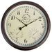 Esschert Design Horloge de station avec thermo-hygromètre 30,5cm TF008 - Photo n°1