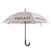 Esschert Design Parapluie réfléchissant Hello - Photo n°1