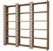 Étagère bibliothèque bois marron et crème Orka 184 cm - Photo n°1