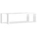 Étagère cube murale 2 pcs Blanc brillant 80x15x26,5cm Bako - Photo n°4