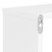 Étagère cube murale 2 pcs Blanc brillant 80x15x26,5cm Bako - Photo n°9