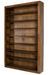 Etagère en bois de pin massif marron fabriquée à la main Bibla 100 cm - Photo n°1